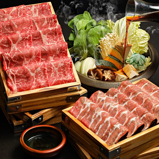 【買一送一】重磅雙饗壽喜燒套餐 Mihan Honke Luxurious Sukiyaki Set (Buy 1 Get 1 Free)