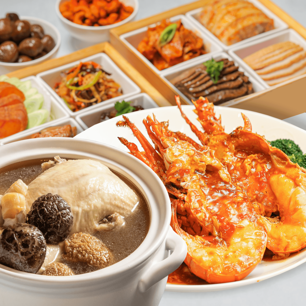 總舖師冠軍手路宴+秘製乾燒龍蝦  Taiwanese Banquet Set + Dry Braised Lobster