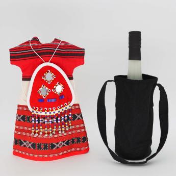 原住民傳統服飾酒衣袋｜賽夏族
