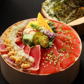 御品鮪魚鐵火丼 Assorted Tuna Chirashi