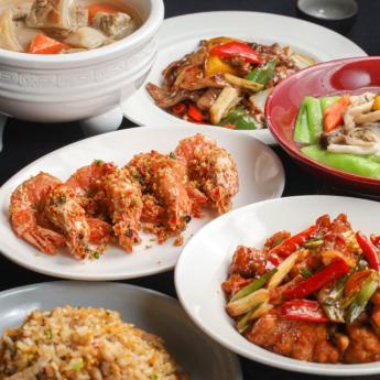 甘脂沉香四人分享餐 Beef and Shrimp Sharing Set (for 4)