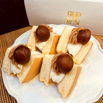 【椿tsubaki salon】《秋季限定》厚鬆餅栗子三明治Tsubaki Sandwich-Chestnut