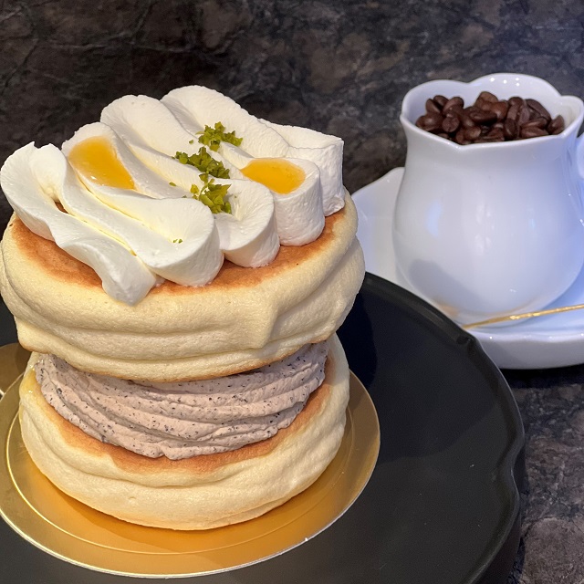 【椿tsubaki salon】伽羅一粒–咖啡(4吋)Hokkaido Hotcake-Coffee(4 inches)