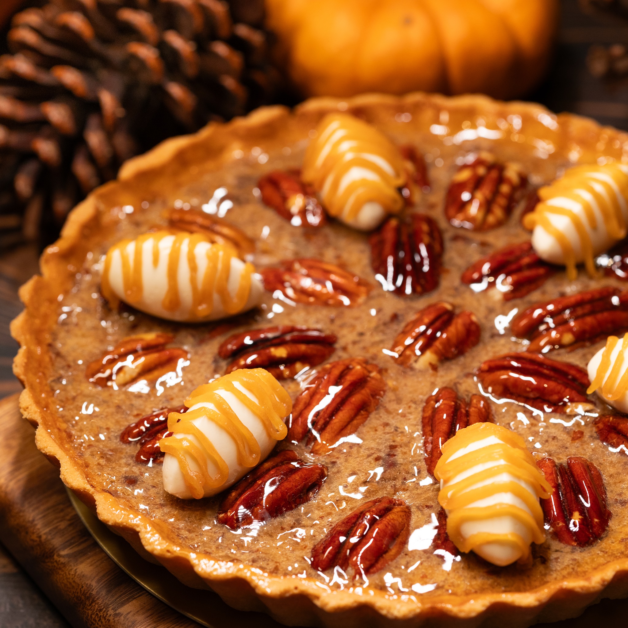 美式胡桃派 (8吋) Pecan Pie (8”)