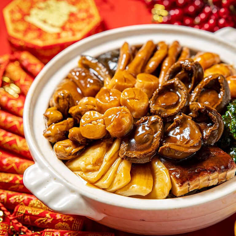 粵式鮑參盆菜 (6人份) Abalone Chinese Casserole (for 6)
