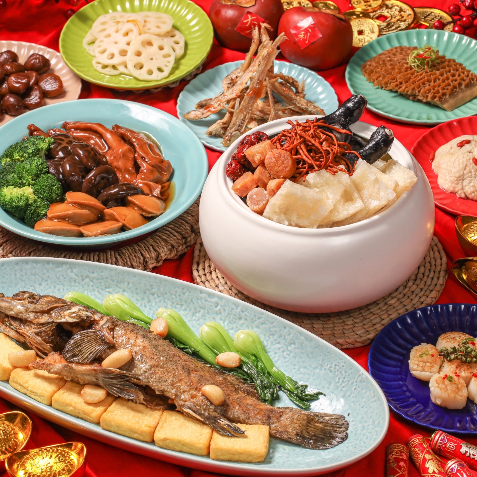 故宮年菜圍爐宴(6人份)Chinese New Year's Eve Banquet Set(for 6)