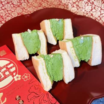 【椿tsubaki salon】 厚鬆餅極抹茶三明治 Tsubaki Matcha Sandwich
