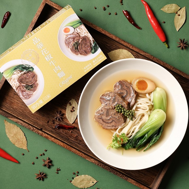 晶華花椒牛肉麵禮盒(一入) Regent Sichuan Pepper Beef Noodle Soup(1pack)