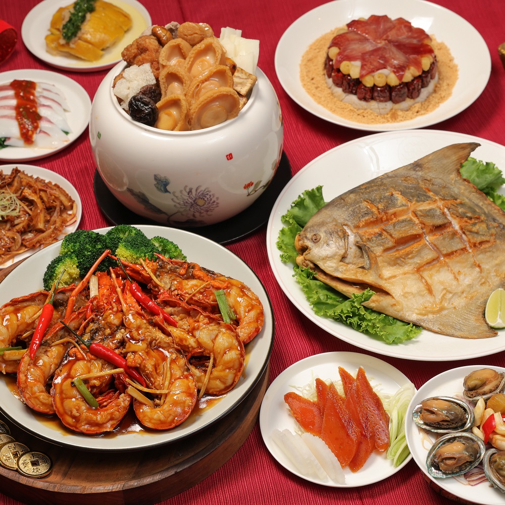 總舖師鮑魚白鯧圍爐宴 (六人份) Master Chef's Abalone Banquet (for 6)