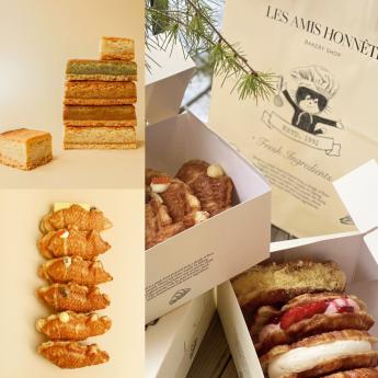 可頌鯛魚燒(6入)+Butter 磚蛋糕(5入) Croissant Bungeoppang (6pcs) + Buttre Bar (5pcs)