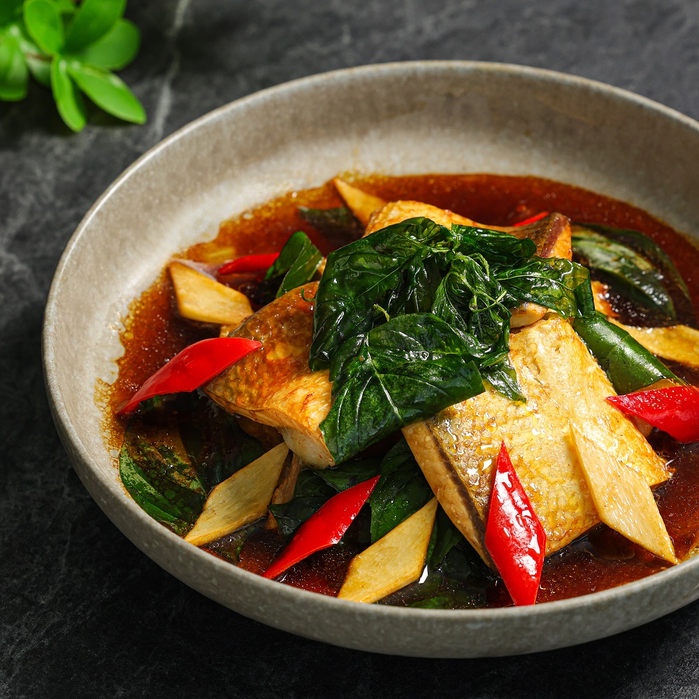 塔香虱目魚 Stir-fried Milkfish with Basil