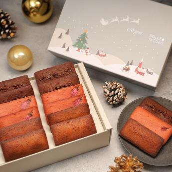 Dolce Tacubo 法式費南雪聖誕禮盒 (12入)   Financier Christmas Gift Box (12pcs)