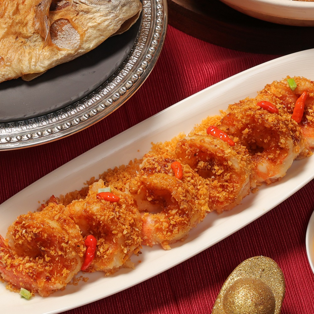 避風塘帝皇蝦球 Stir-Fried Shrimp Ball with Typhoon Shelter Style