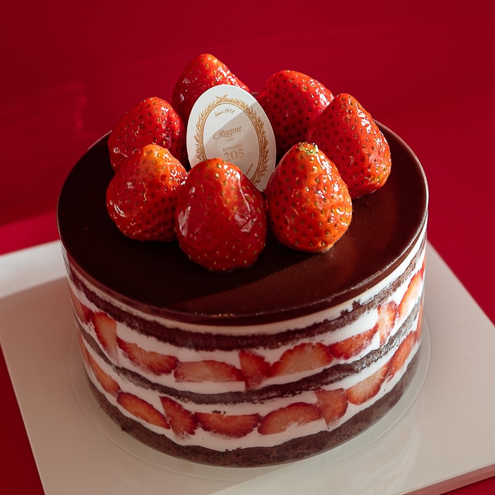巧克力草莓蛋糕 (6吋) <BR> Chocolate Strawberry Cake (6
