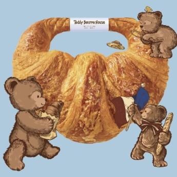 泰迪可頌派對盒 (6入)	 Teddy Beurre House Hamper (6pcs)