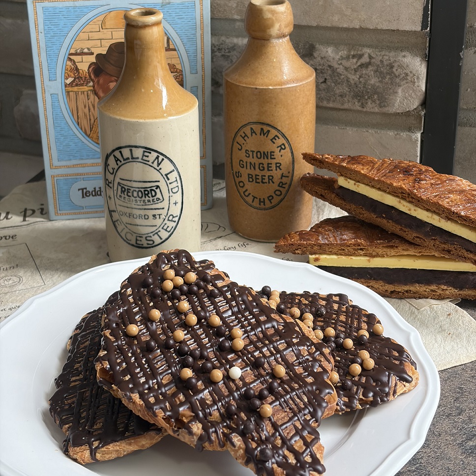 酥脆扁可頌 (4入) Crispy Flat Croissant (4pcs)