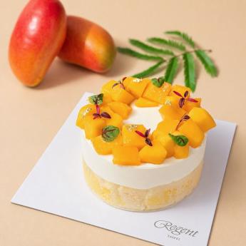 芒果巴斯克蛋糕 (5吋) <br> Mango Basque Cheesecake
