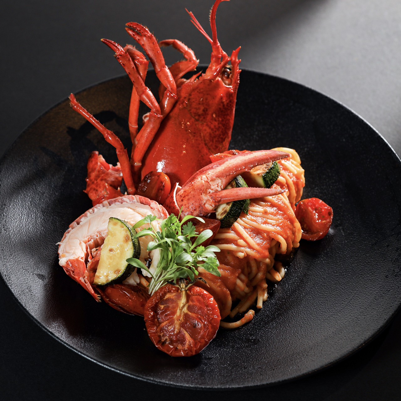 義式經典番茄龍蝦細扁麵 Italian Lobster Tomato Linguine