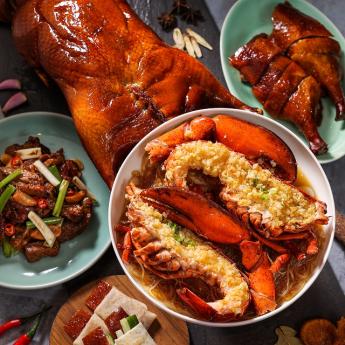 人氣烤鴨龍蝦海陸餐 Roasted Duck & Lobster Set