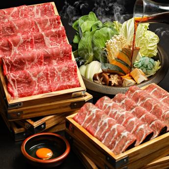 重磅雙饗壽喜燒套餐 Luxurious Sukiyaki Set (for 2)