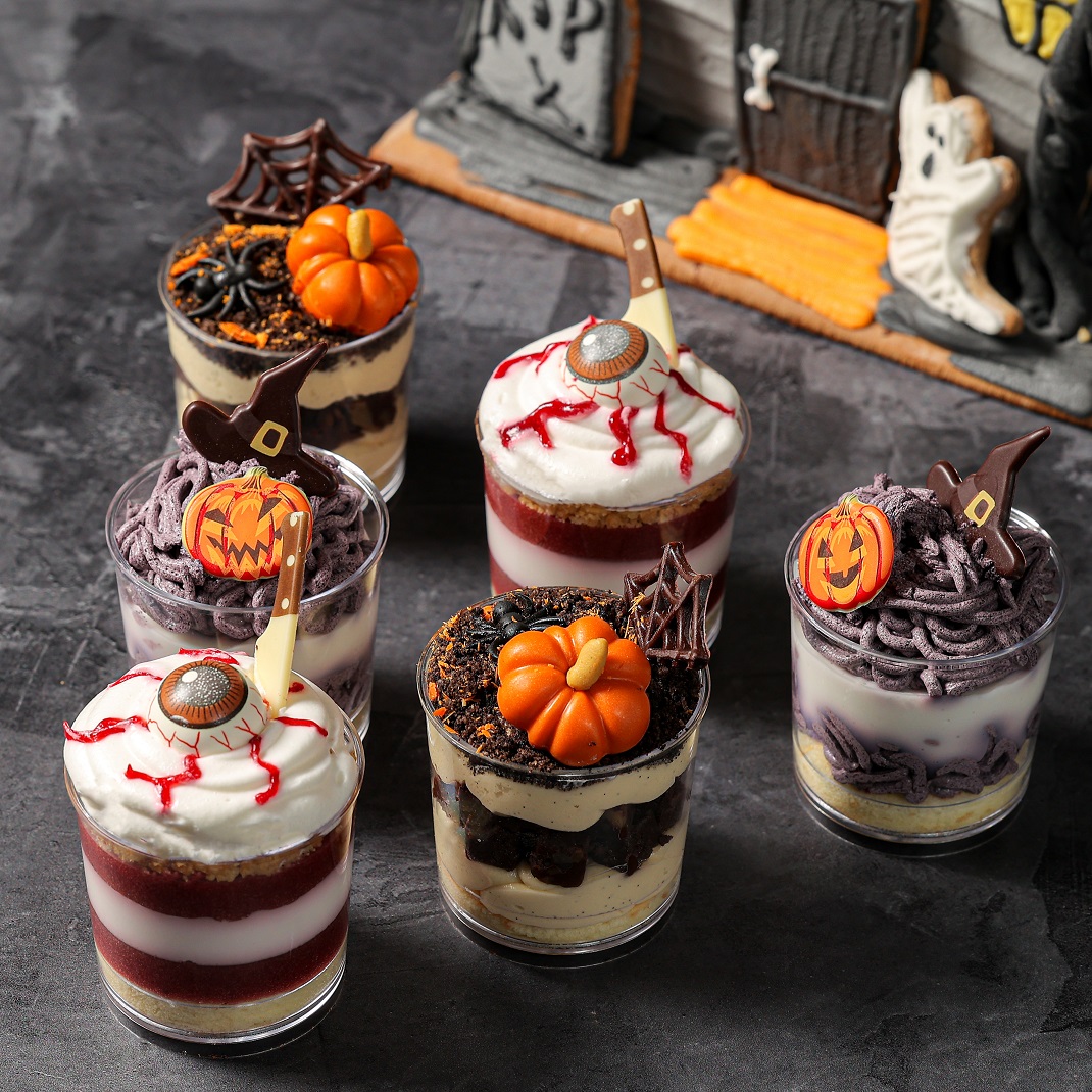 怪異小蛋糕萬聖禮盒 Halloween Dessert Cup Sampler (6 cups)