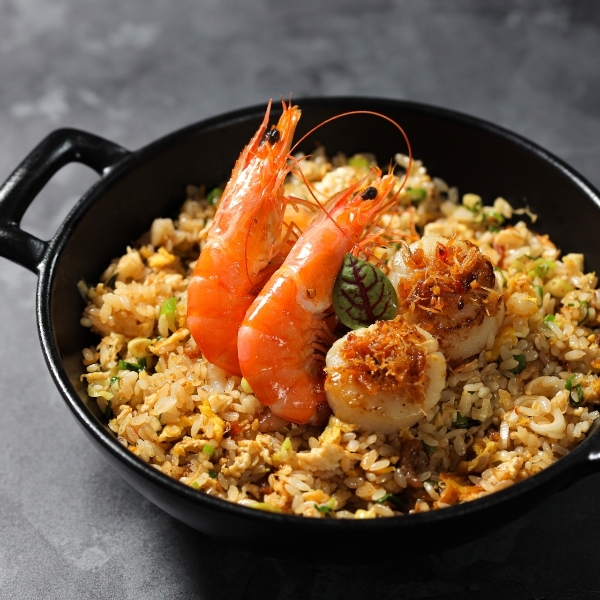 台北晶華酒店 XO醬鮮蝦干貝炒飯XO Sauce Fried Rice with Shrimp & Scallop